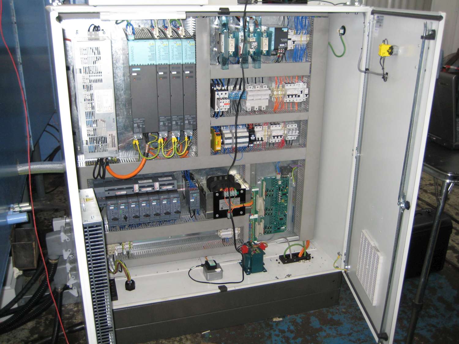 Butler Newall Grinder Main Electrical Panel